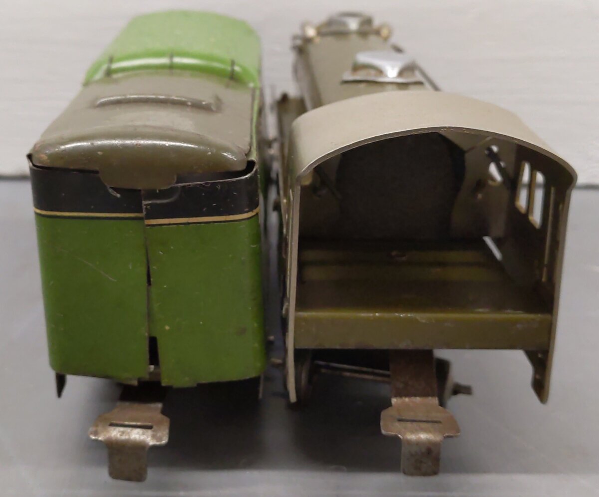 Marx 500 Vintage O Army Supply Train Steam Locomotive VG