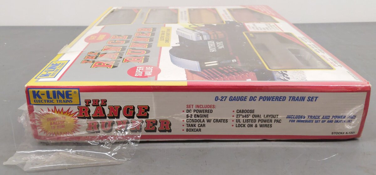 K-Line K1301 O Gauge Southern Pacific "The Range Runner" Diesel Freight Set MT/Box