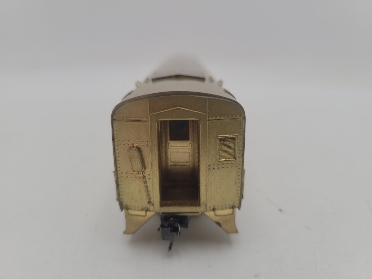 HO Scale BRASS Undecorated Coach Car EX