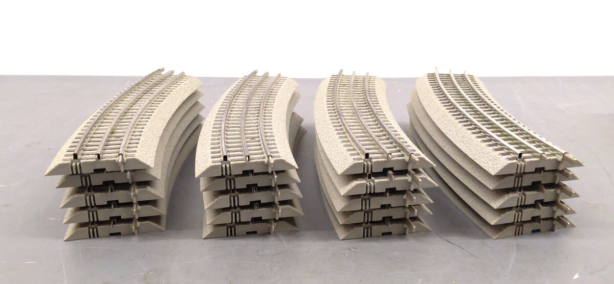 Lionel 6-12056 O FasTrack O60 Curved Track (20) EX