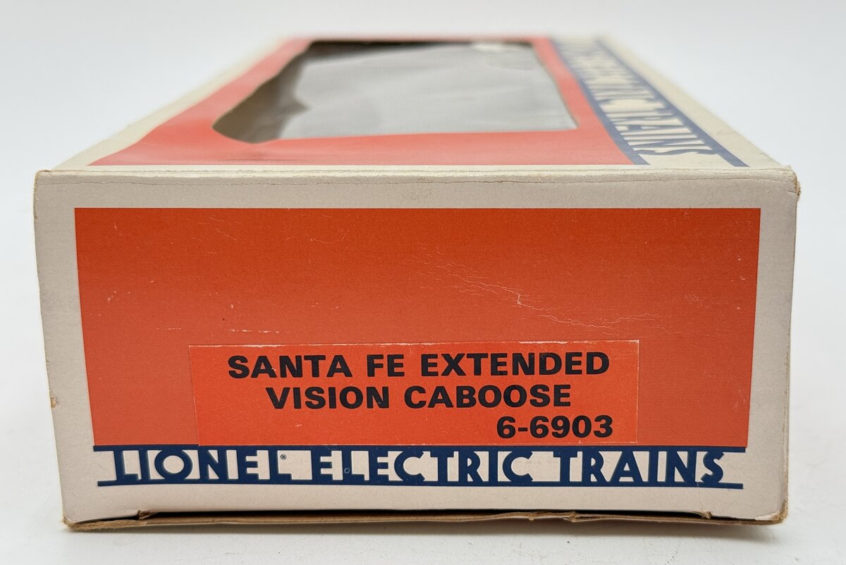 Lionel 6-6903 O Gauge Santa Fe Extended Vision Caboose EX/Box