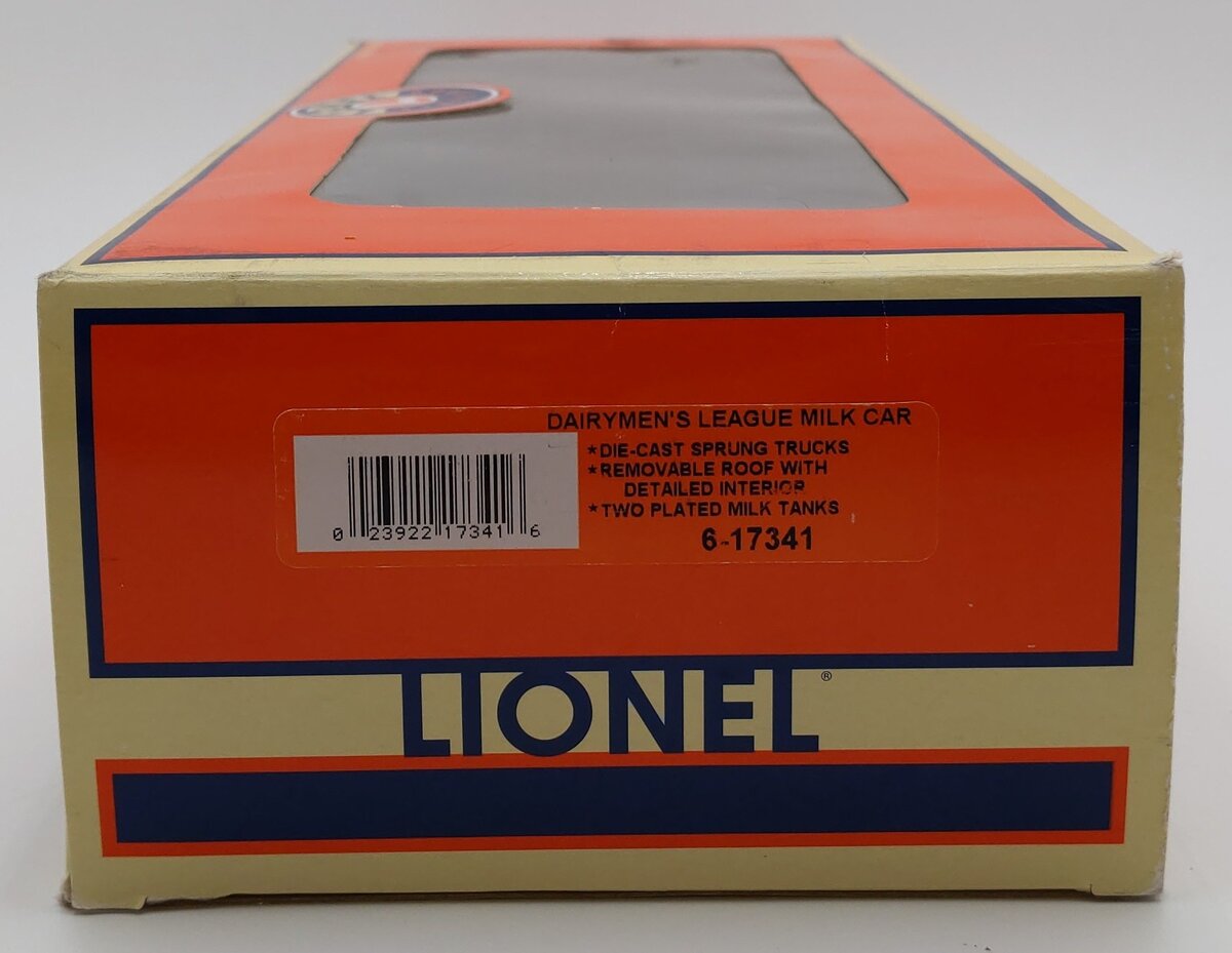 Lionel 6-17341 O Dairymen's League Milk Car #779 EX/Box