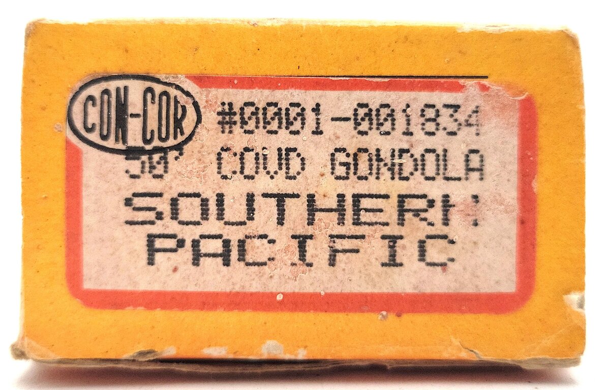 Con-Cor 0001-001834 N Scale Southern Pacific Covered Gondola #329116 LN/Box