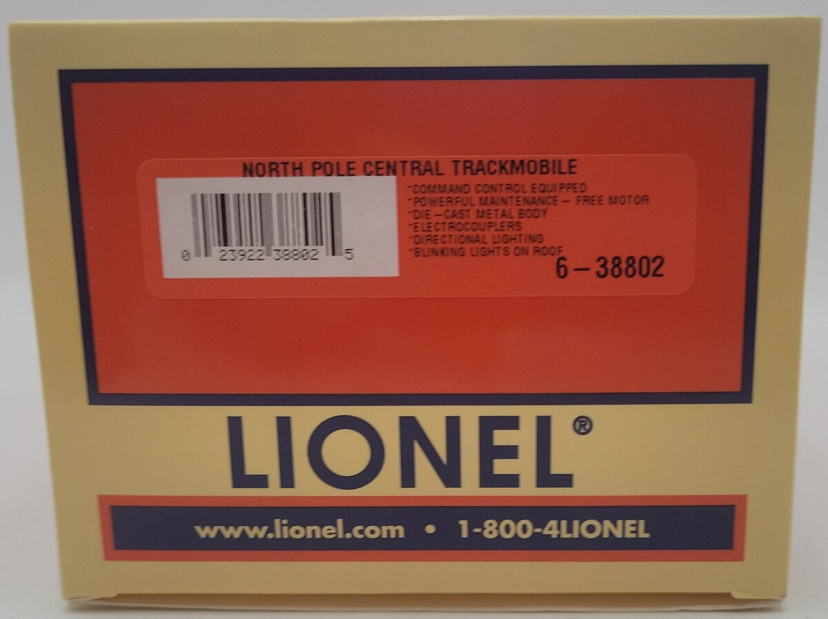 Lionel 6-38802 North Pole Central TrackMobile EX/Box