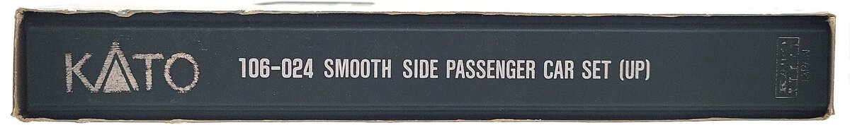 Kato 106-024 N Scale Union Pacific Smooth-Side 4-Car Passenger Set LN/Box