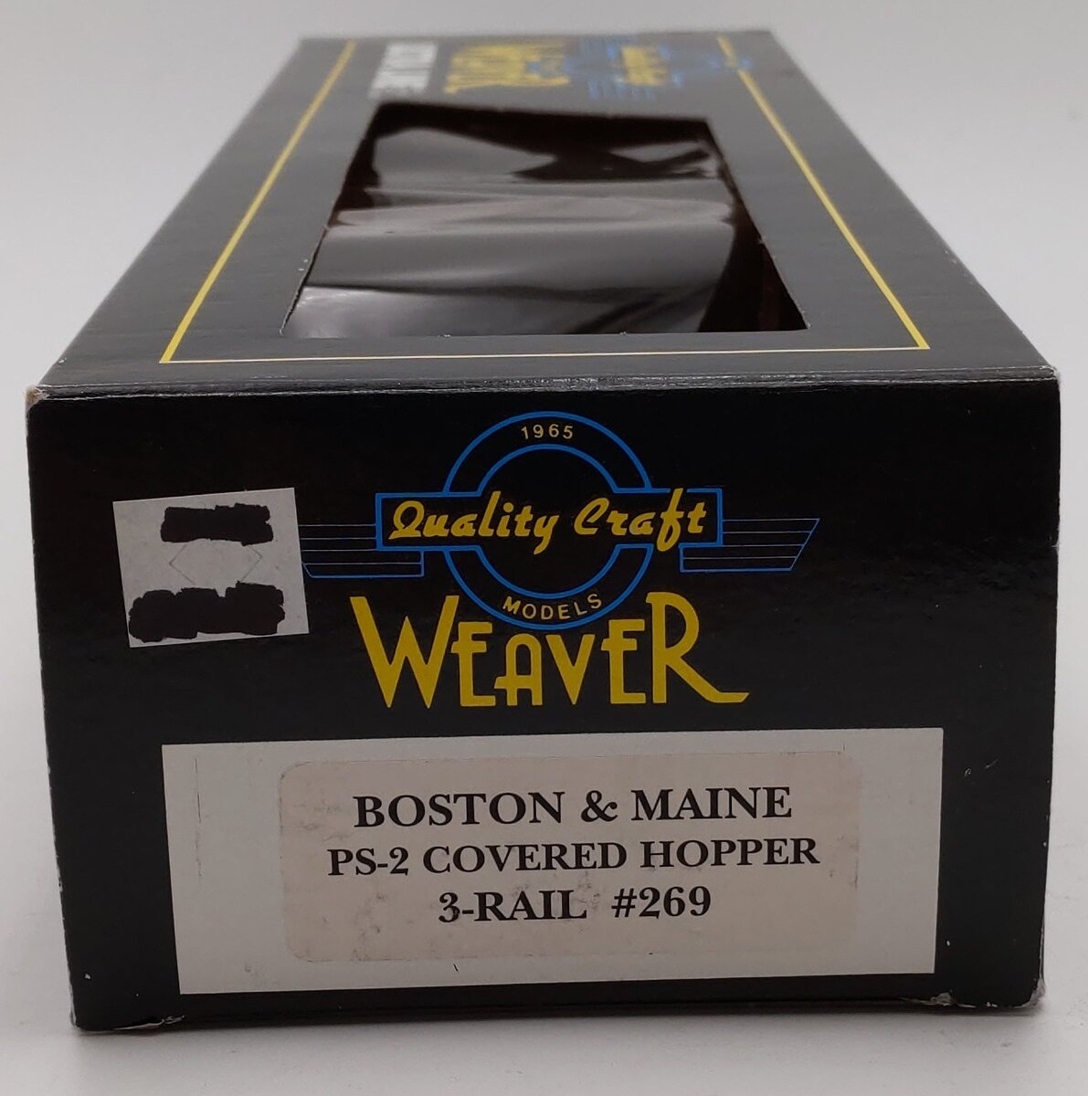 Weaver 269 O Scale Boston & Maine Covered Hopper EX/Box