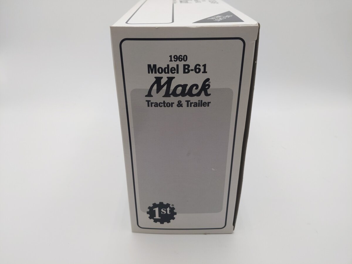 First Gear 18-1532 1:34 1960 Model B-61 Mack Tractor & Trailer EX/Box