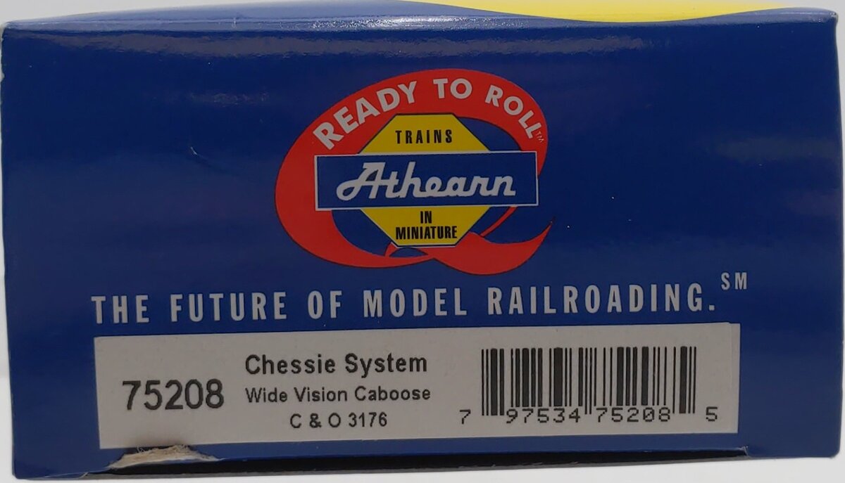Athearn 75208 HO Scale C&O Chessie System Wide Vision Caboose #3176 LN/Box