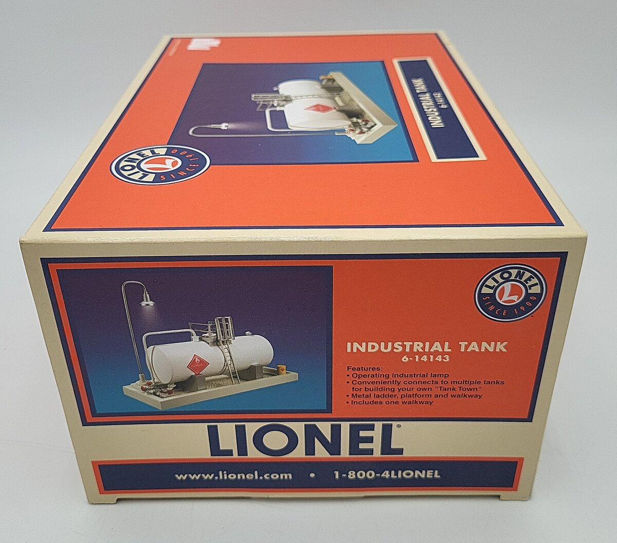 Lionel 6-14143 O Gauge Industrial Tank EX/Box