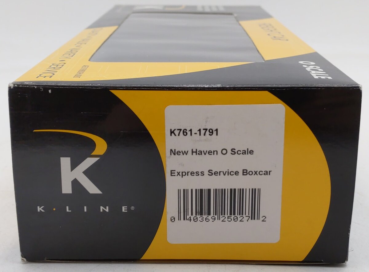 K-Line K761-1791 O Gauge New Haven Express Service Boxcar #36000 EX/Box