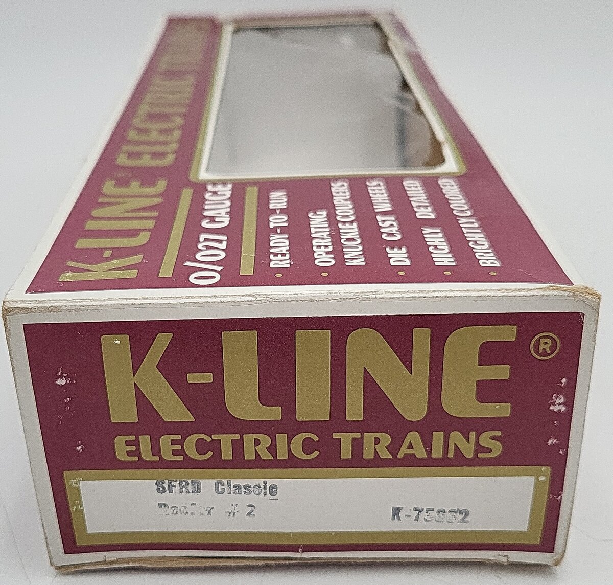 K-Line O Gauge SFRD Santa Fe Boxcar #75032 EX/Box