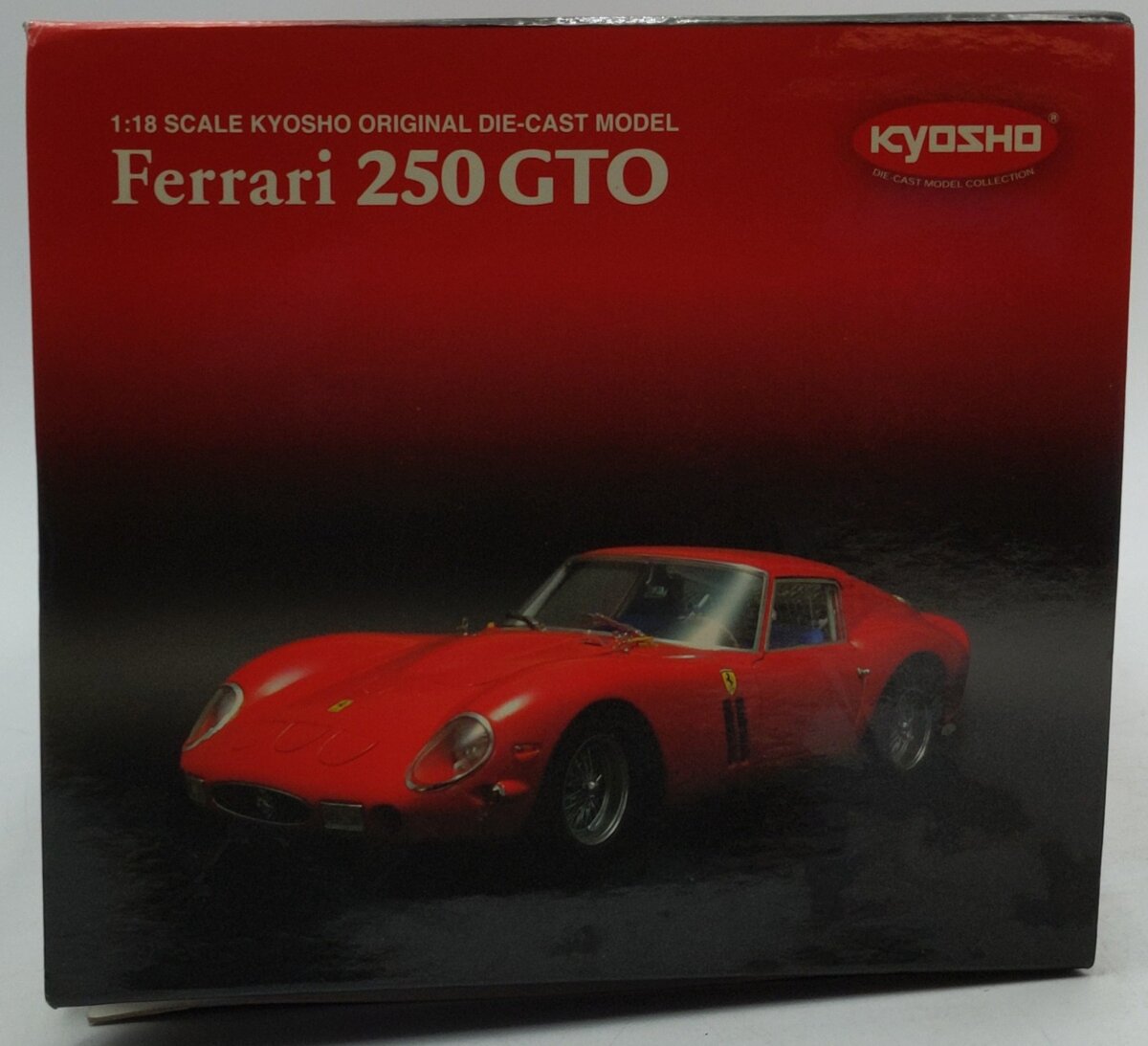 Kyosho 08431R 1:18 Scale Diecast Ferrari 250 GTO Red NIB