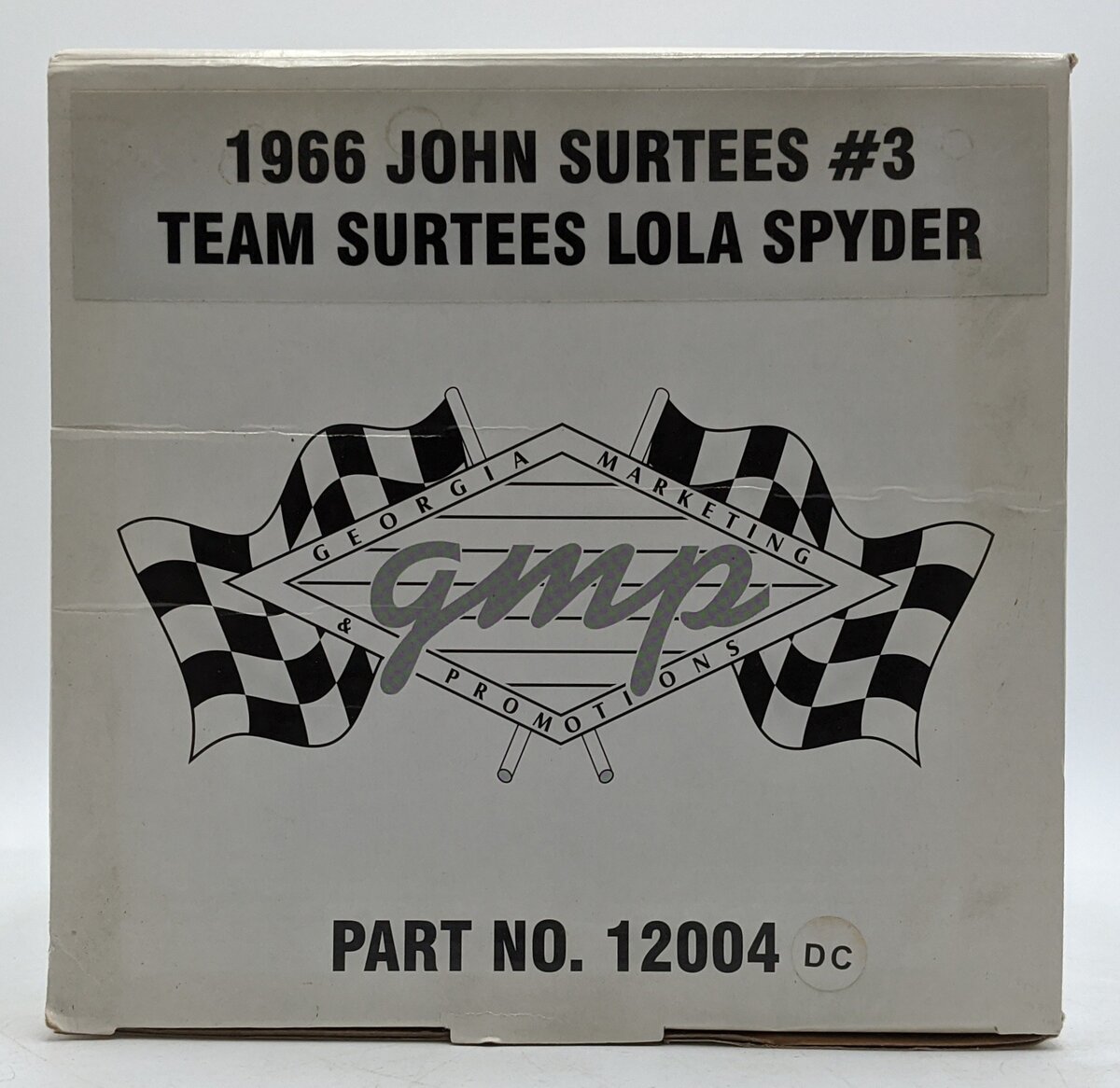 GMP 12004 1:18 Scale Diecast John Surtees #3 1966 Lola T70 Spyder NIB