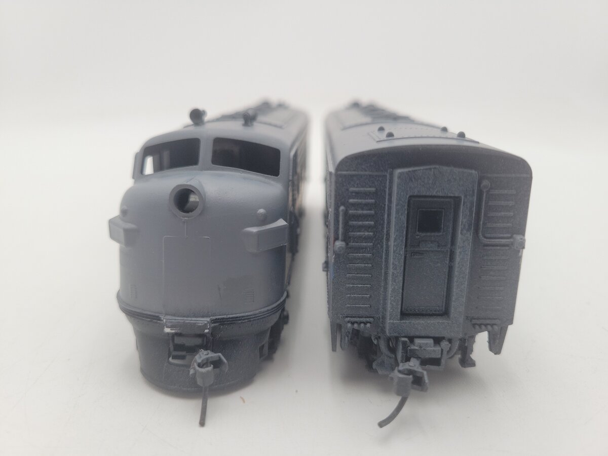 HO Scale CUSTOM A/B Diesel Locomotive- Painted
