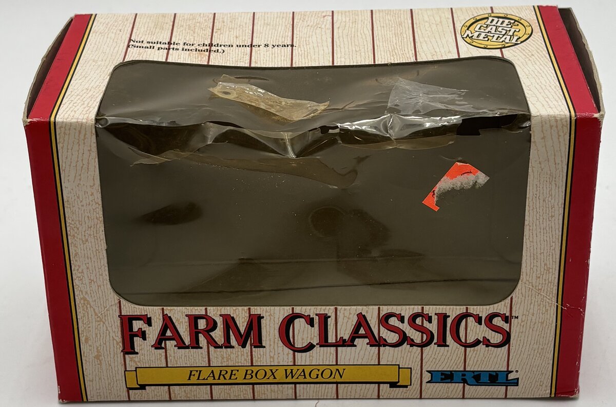 Ertl 2845 1:43 Farm Classics Flare Box Wagon EX/Box