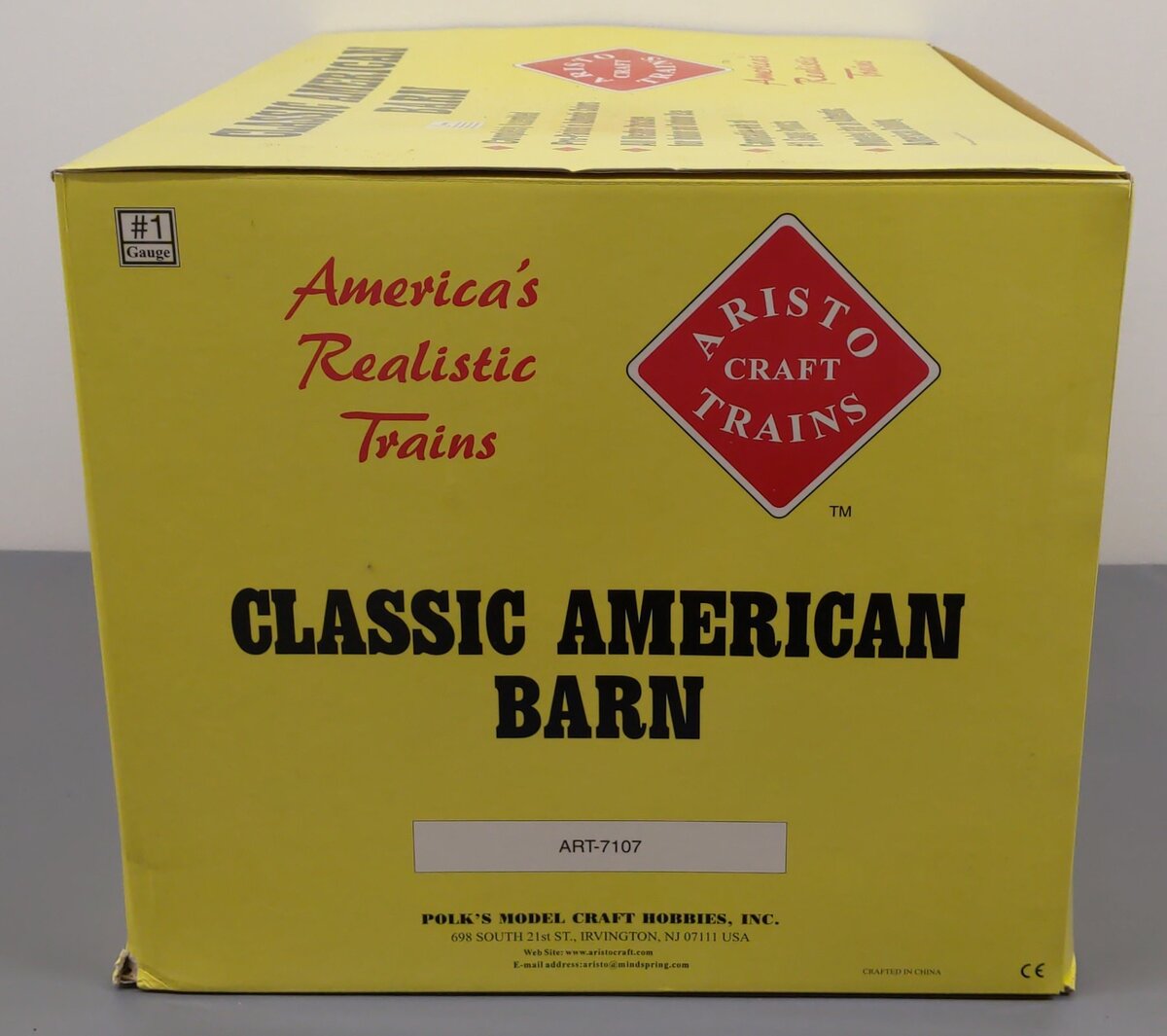 Aristo-Craft 7107 G Assembled Victorian Barn EX/Box