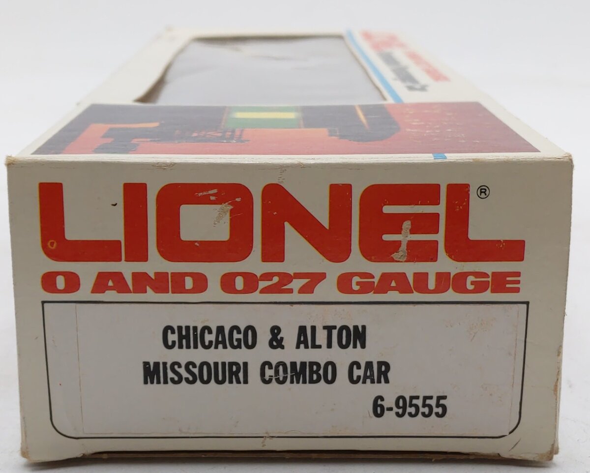 Lionel 6-9555 O Gauge Chicago & Alton "Missouri" Combination Car EX/Box