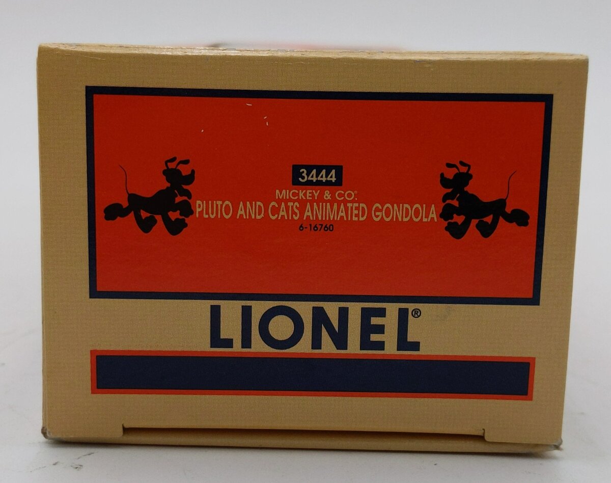 Lionel 6-16760 O Pluto & Cats Animated Gondola #3444 EX/Box