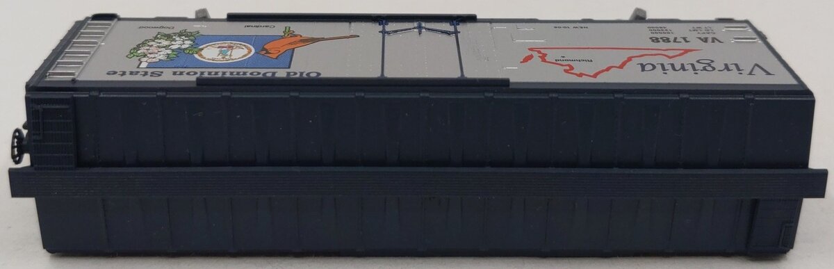 Micro-Trains 02100406 N Virginia State 40' Standard Plug Door Boxcar #1788 LN