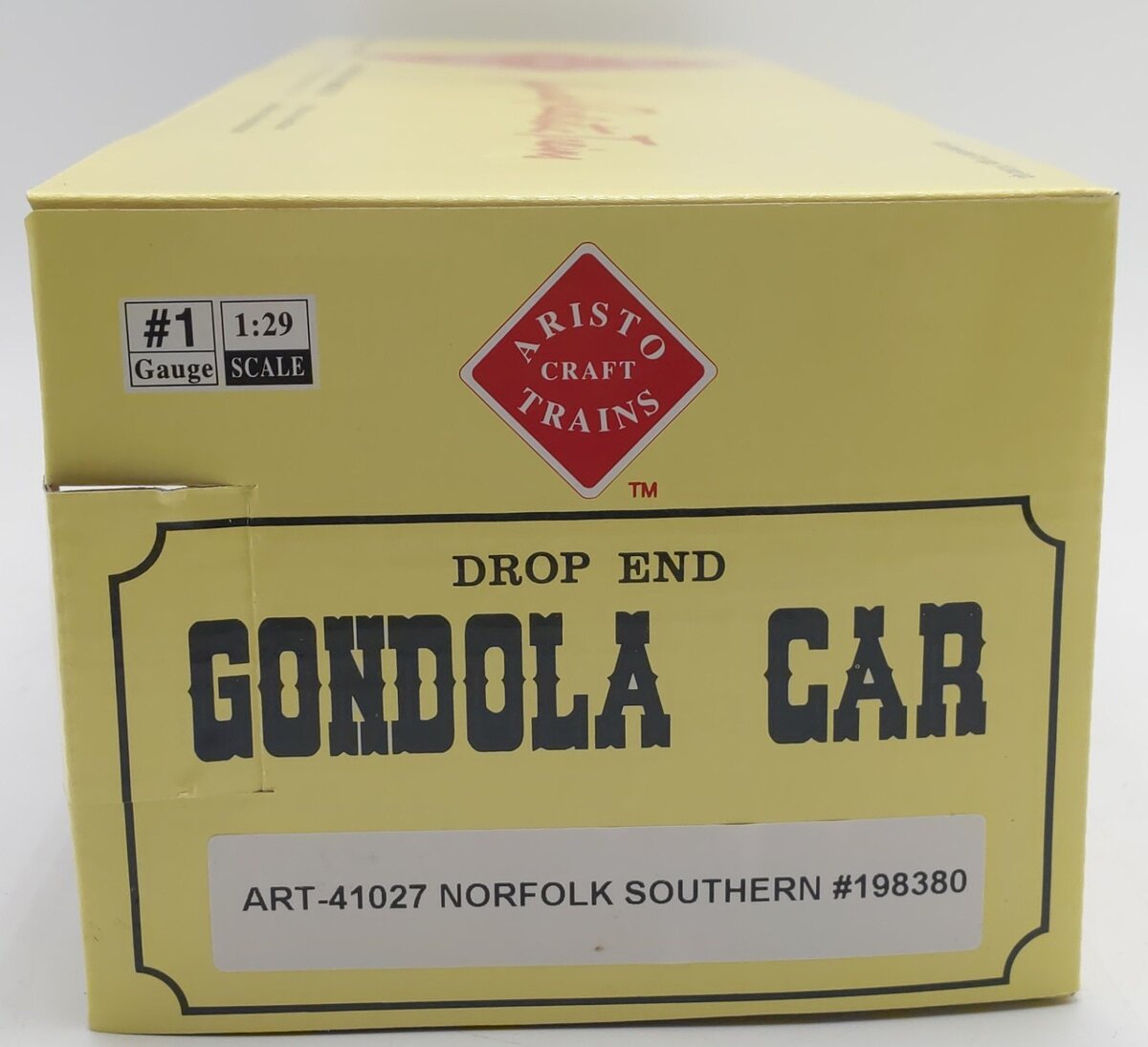 Aristo-Craft 41027 G Norfolk Southern Gondola Car #198380 EX/Box
