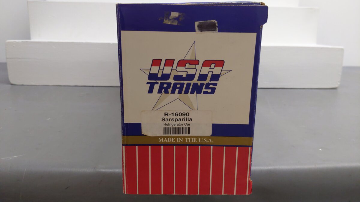 USA Trains 16090 G Sioux City Sarsaparilla Reefer Car EX/Box
