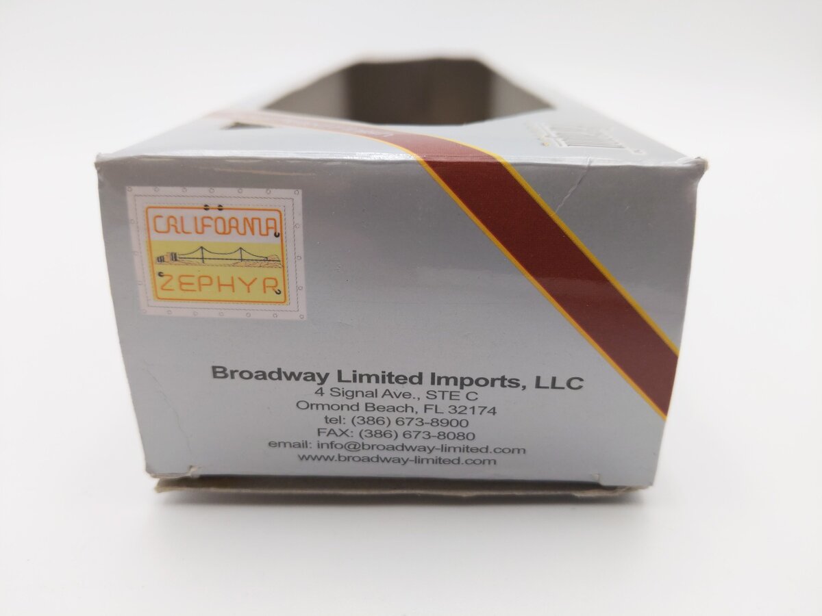 Broadway Limited 521 HO Paragon Series D&RGW "Silver Gull" Sleeper #1135 EX/Box
