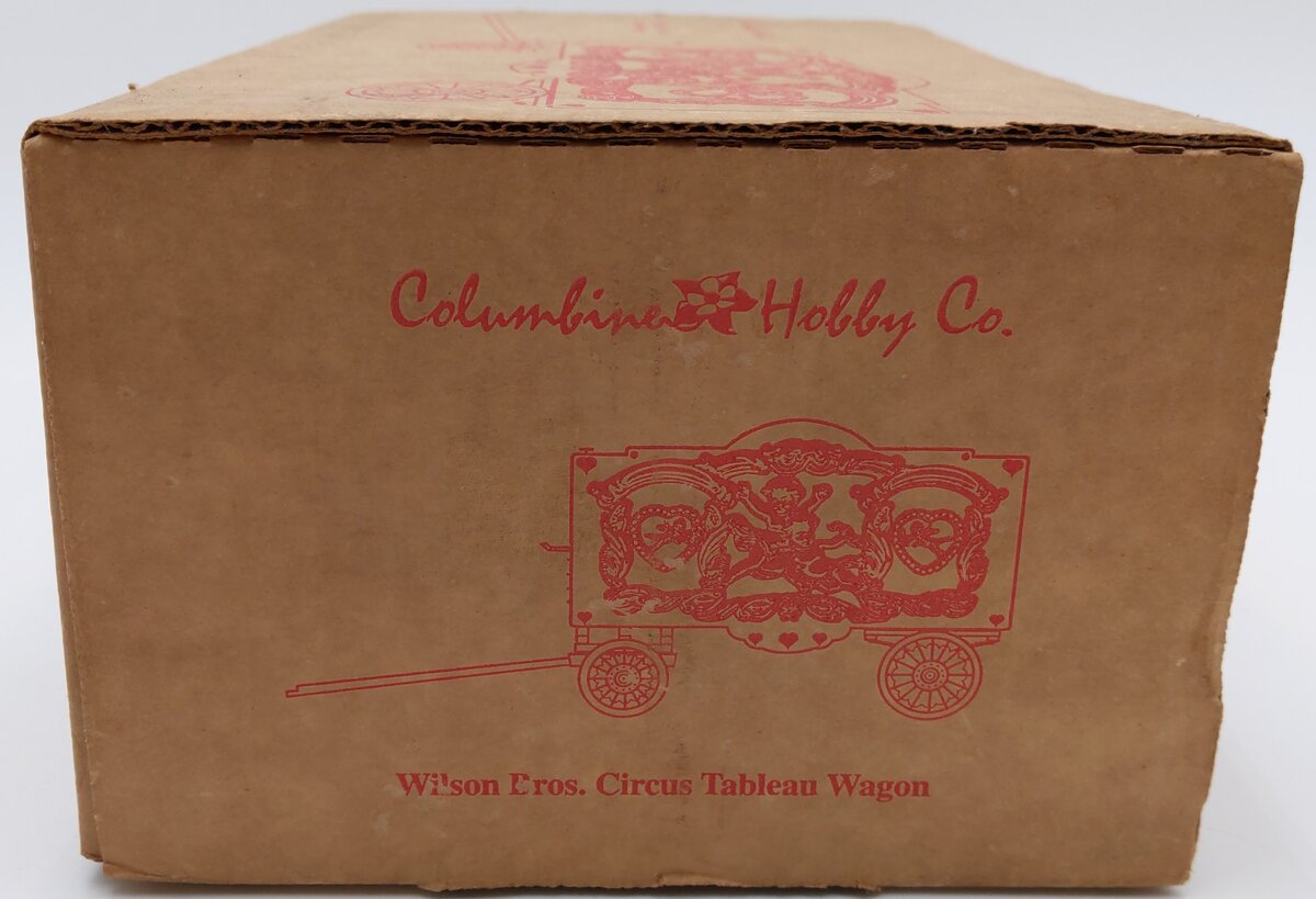 Columbine Hobby Co. G Scale Wilson Bros. Circus Tableau Wagon EX/Box