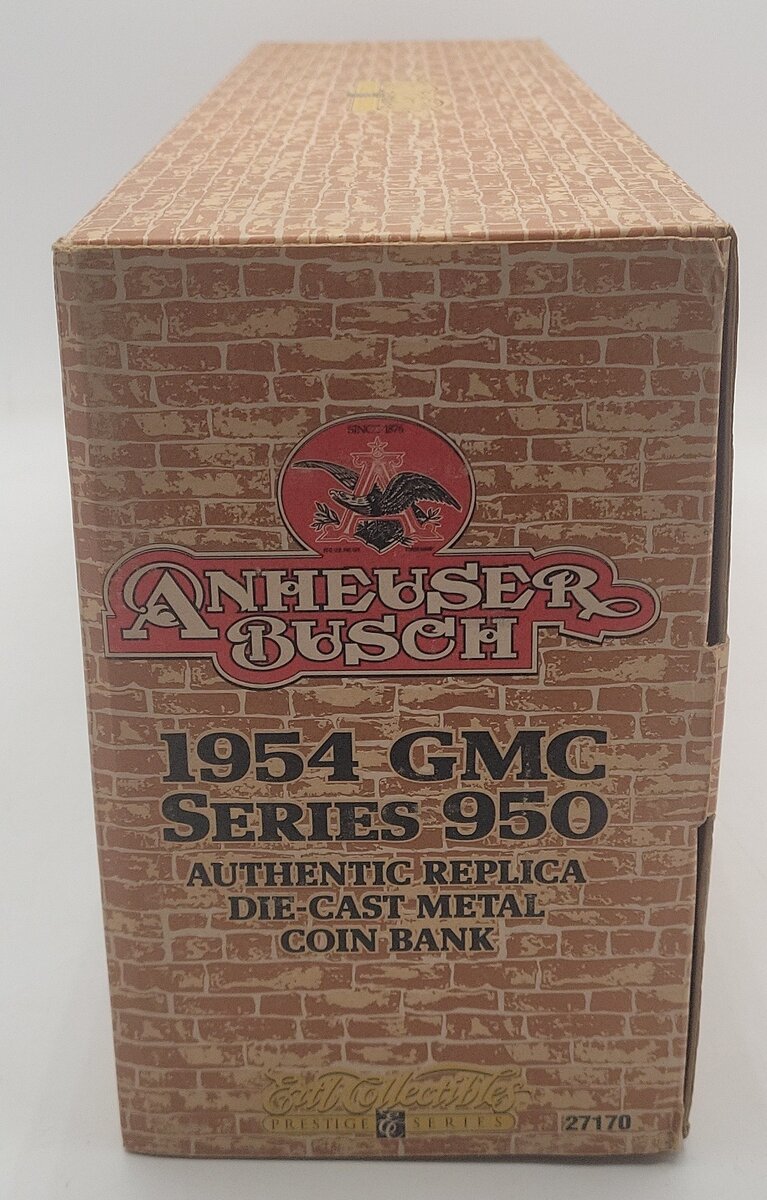 Ertl 27170 1:25 1954 GMC Budweiser Series Tractor Trailer EX/Box