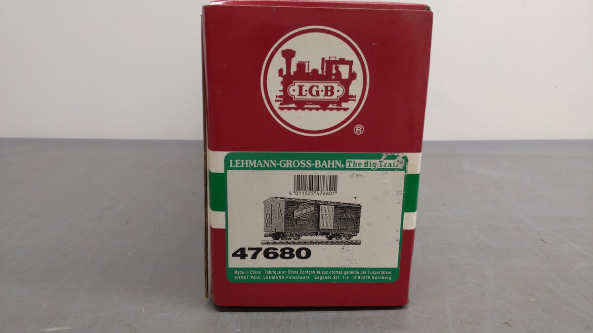 LGB 47680 Chicago & Northwestern Stock Car EX/Box