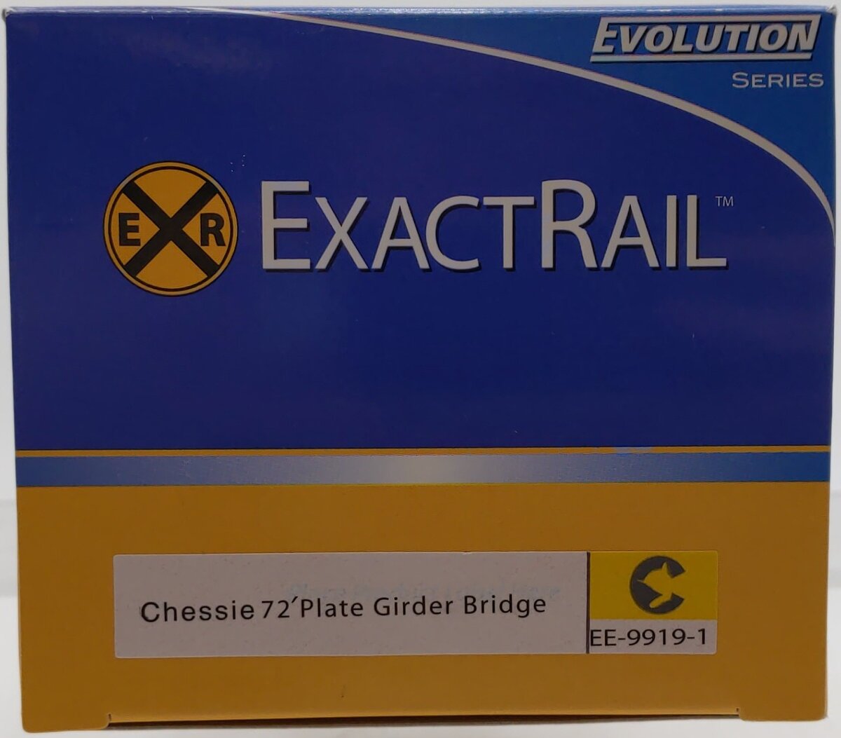 ExactRail EE-9919-1 HO Scale Chessie System 72' Plate Girder Bridge LN/Box