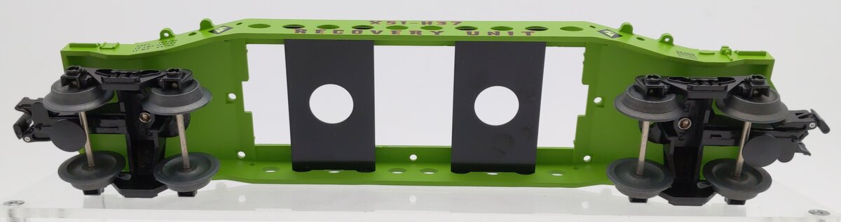 Lionel 6-26469 O Gauge Area 51 Recovery Unit X51-H37 Flat Car EX