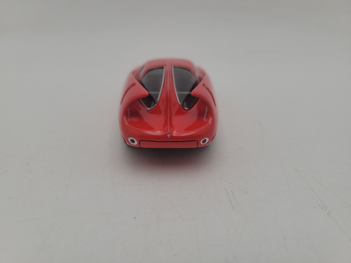 Bizarre BAT 7 1:43 Scale Red/Yellow 1955 Alfa Romeo #66 E SCCA Race Pebble Beach EX