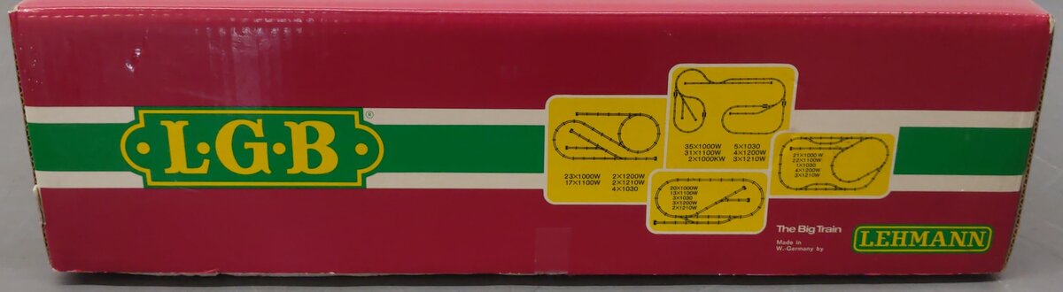 LGB 20401 G Gauge Chiquita Steam Freight Starter Train Set VG/Box