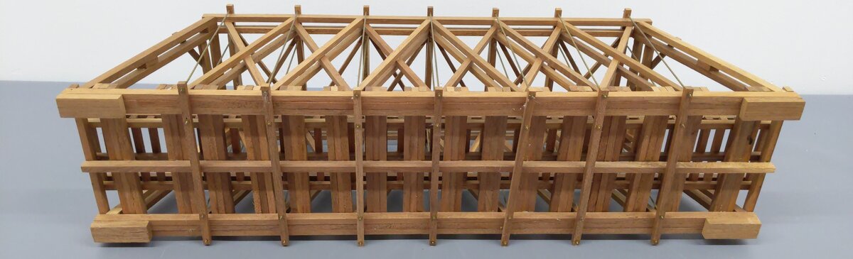 O Gauge Wooden Trestle Bridge EX