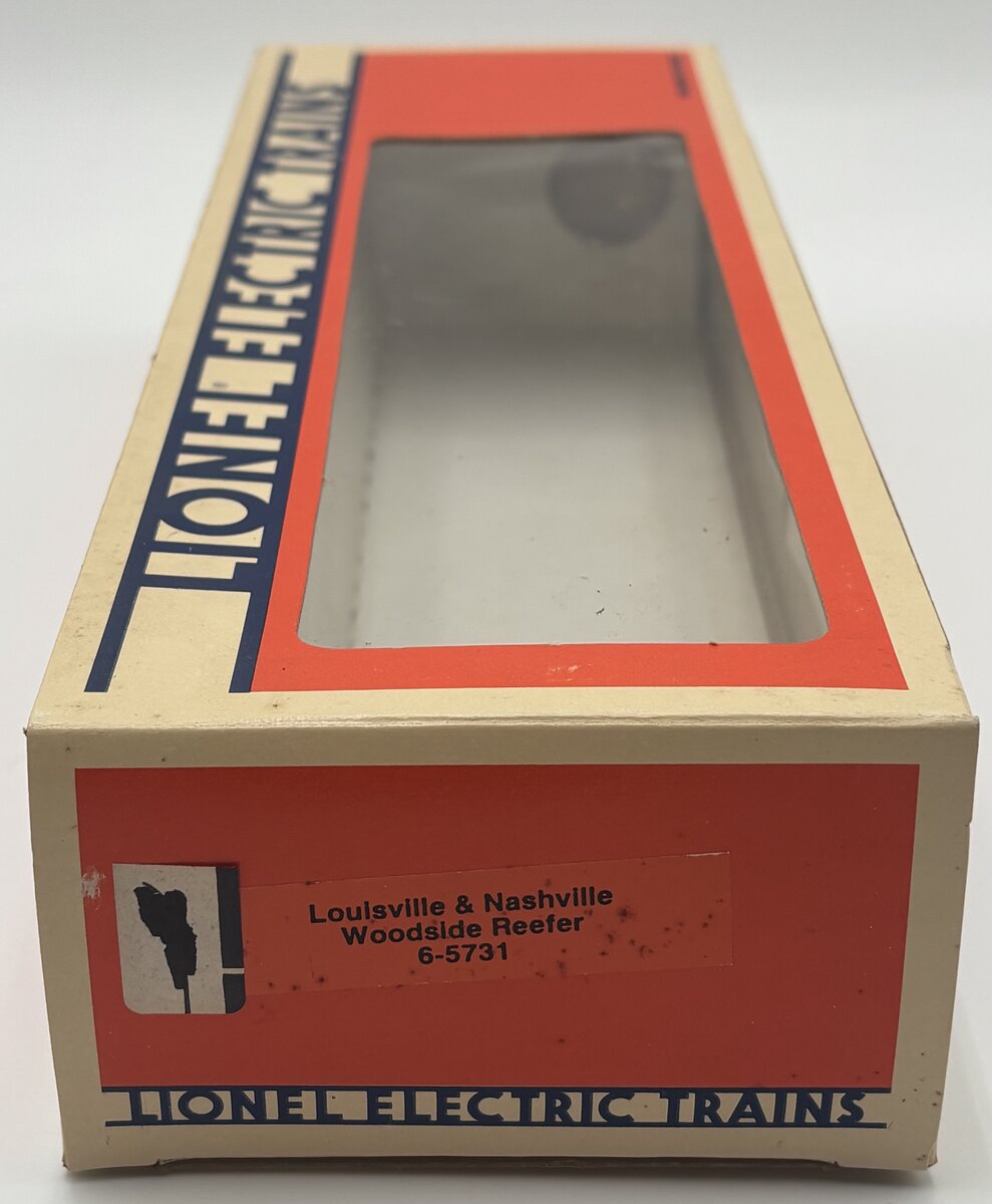 Lionel 6-5731 O Gauge Louisville & Nashville Woodside Reefer #5731 EX/Box