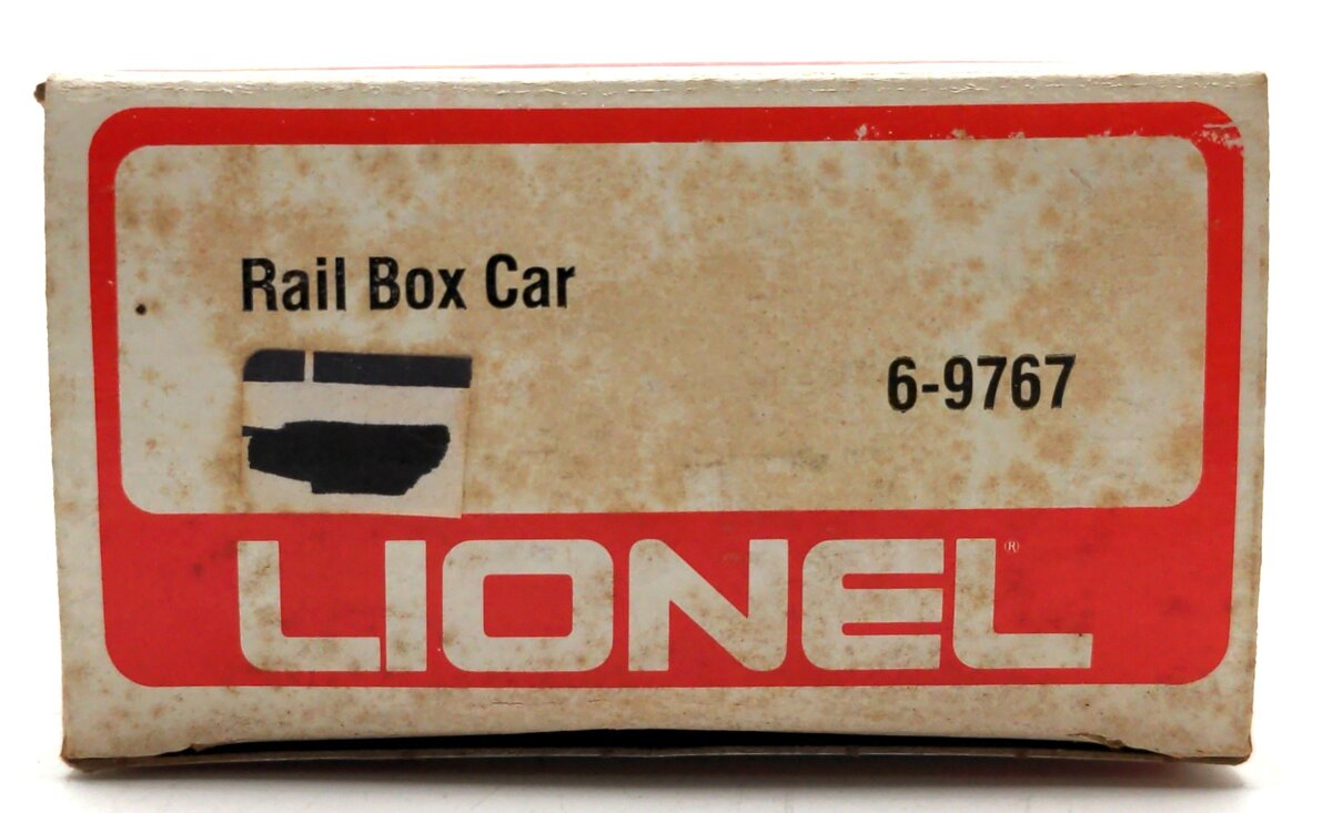 Lionel 6-9767 O Gauge Rail Box Boxcar EX/Box