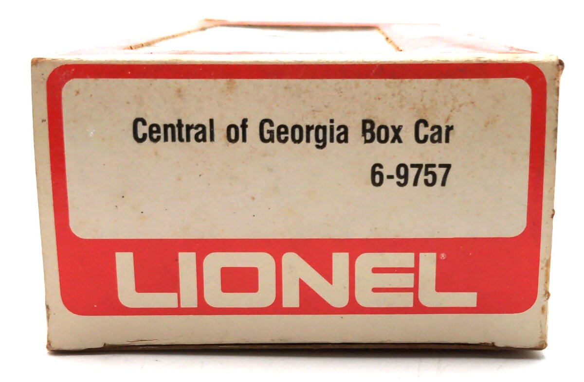 Lionel 6-9757 O Gauge Central of Georgia Boxcar EX/Box