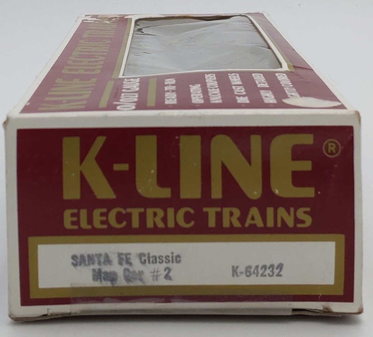 K-Line K-64232 O Gauge Santa Fe "El Capitan" Classic Map Car #64232 LN/Box