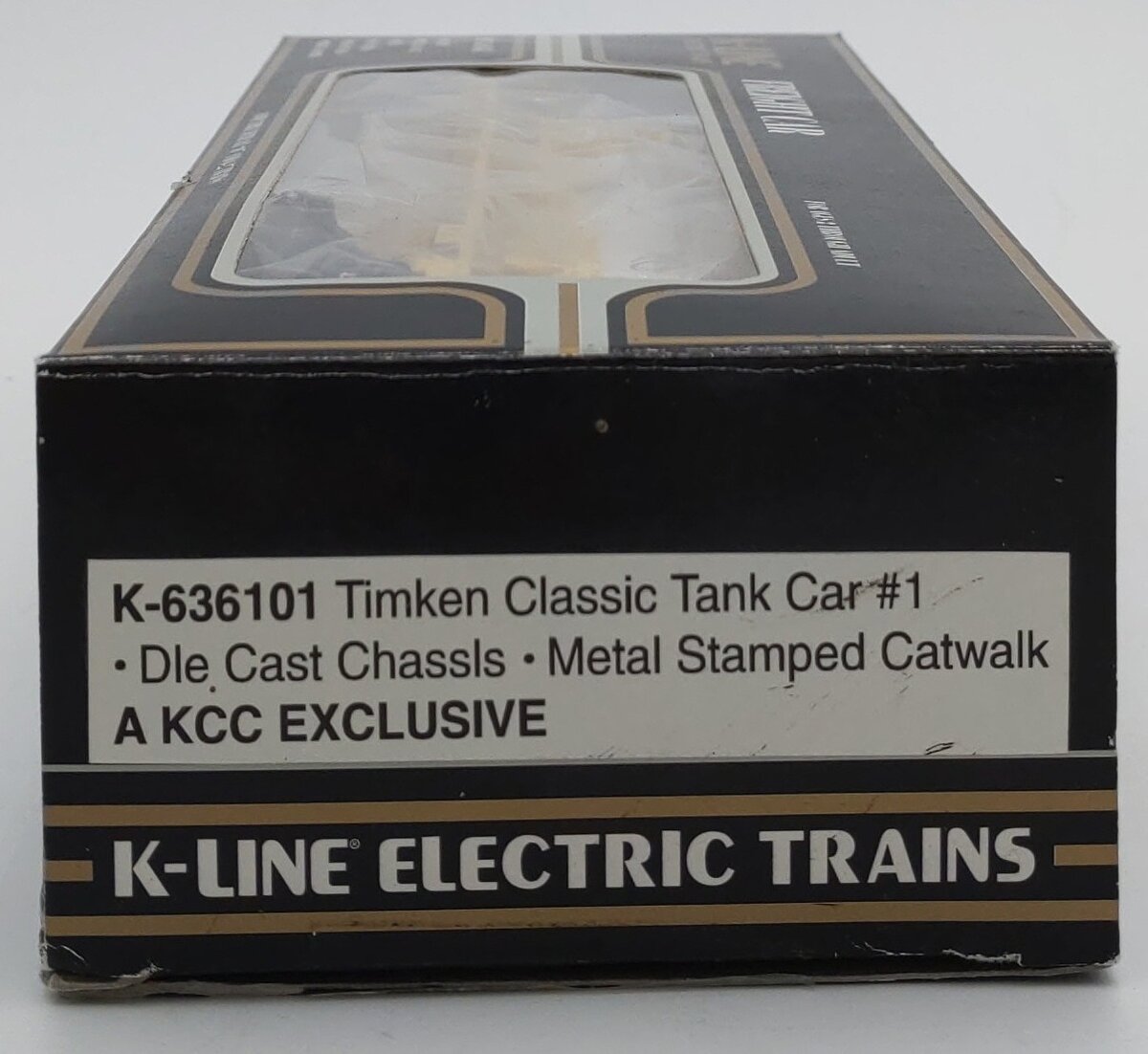 K-Line K636101 O Gauge Timken Single Dome Tank Car LN/Box