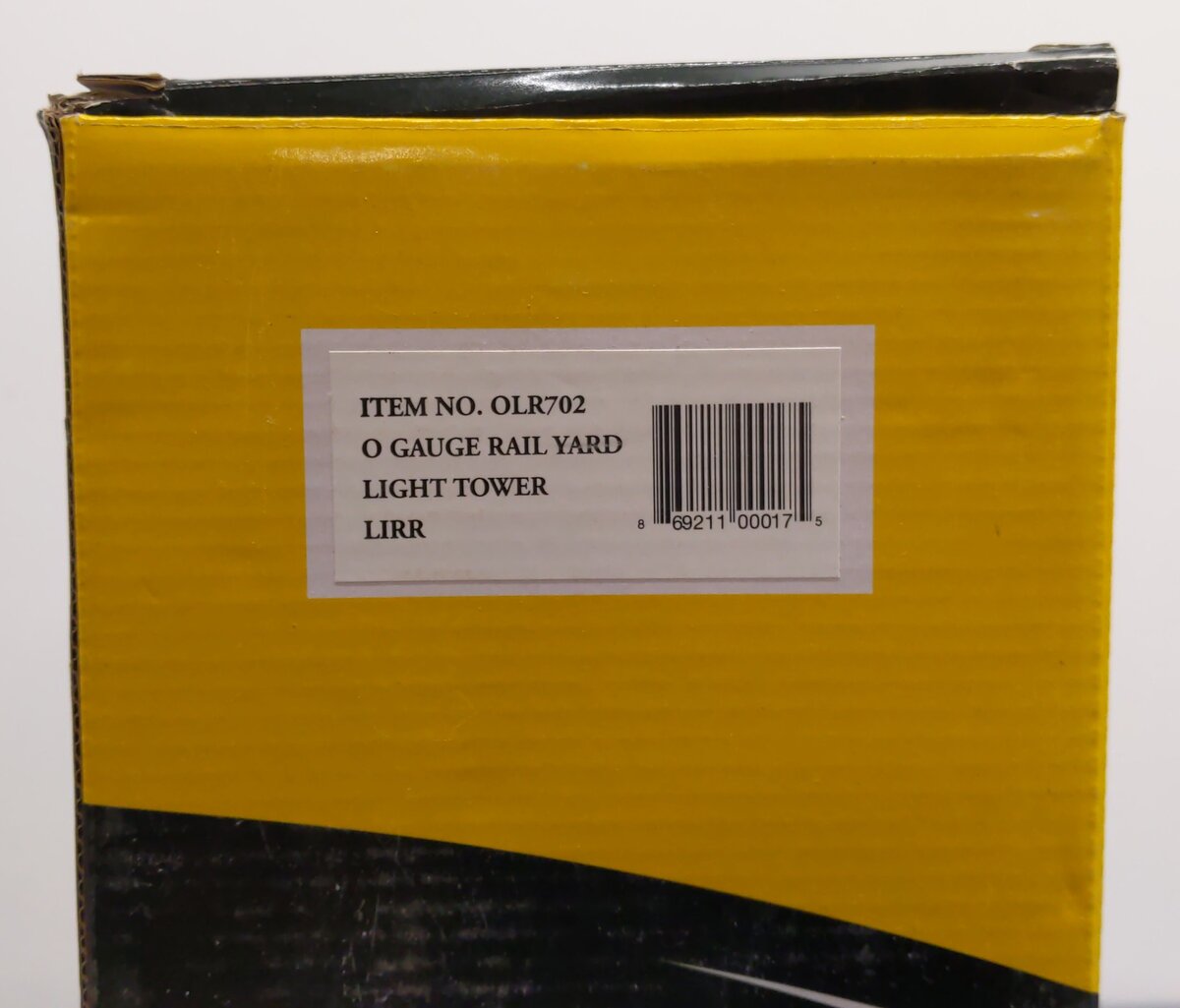 O-Line OLR702 O Gauge Long Island Railroad Rail Yard Light Tower EX/Box