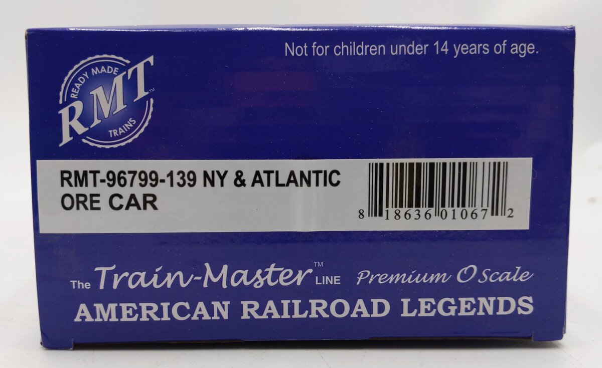 RMT 96799-139 O New York & Atlantic Ore Car #4343 EX/Box