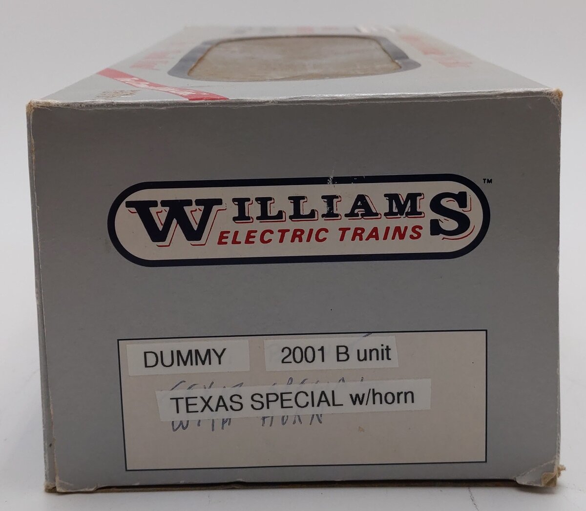 Williams 2245 O Gauge Texas Special B Unit Dummy #2001 LN/Box