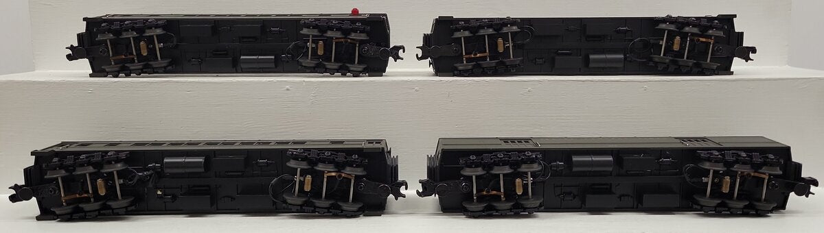 MTH 30-6258 O Gauge Jersey Central O-27 Madison Passenger Car Set (Set of 4) VG