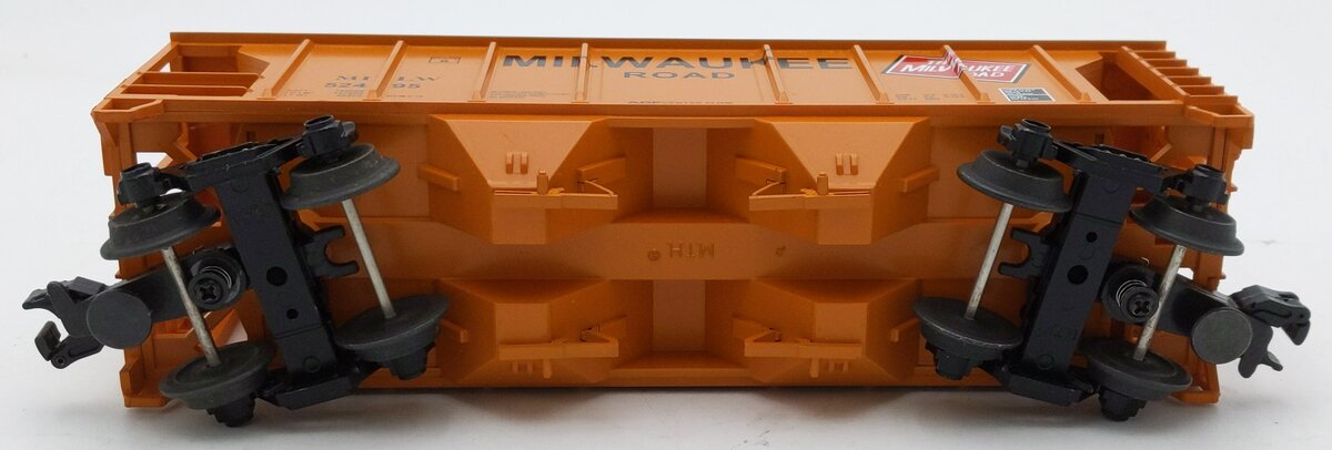 MTH 20-97109 O Gauge Milwaukee Road PS-2 Hopper Car #52495 EX