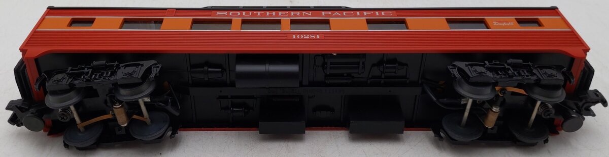 MTH 30-6060S O Gauge Southern Pacific Streamlined Vista Dome #10281 EX