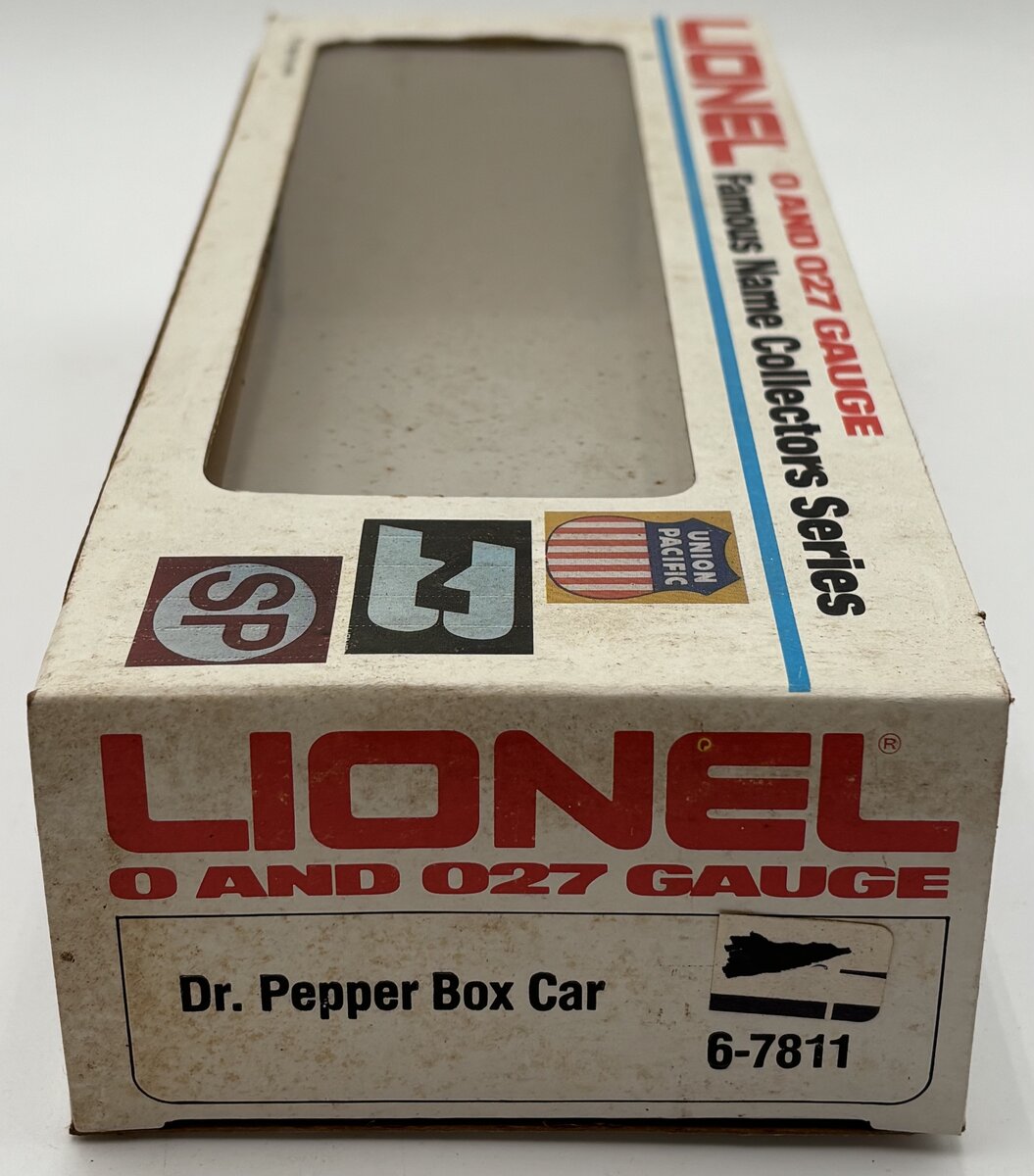 Lionel 6-7811 O Gauge Dr. Pepper Boxcar #7811 EX/Box