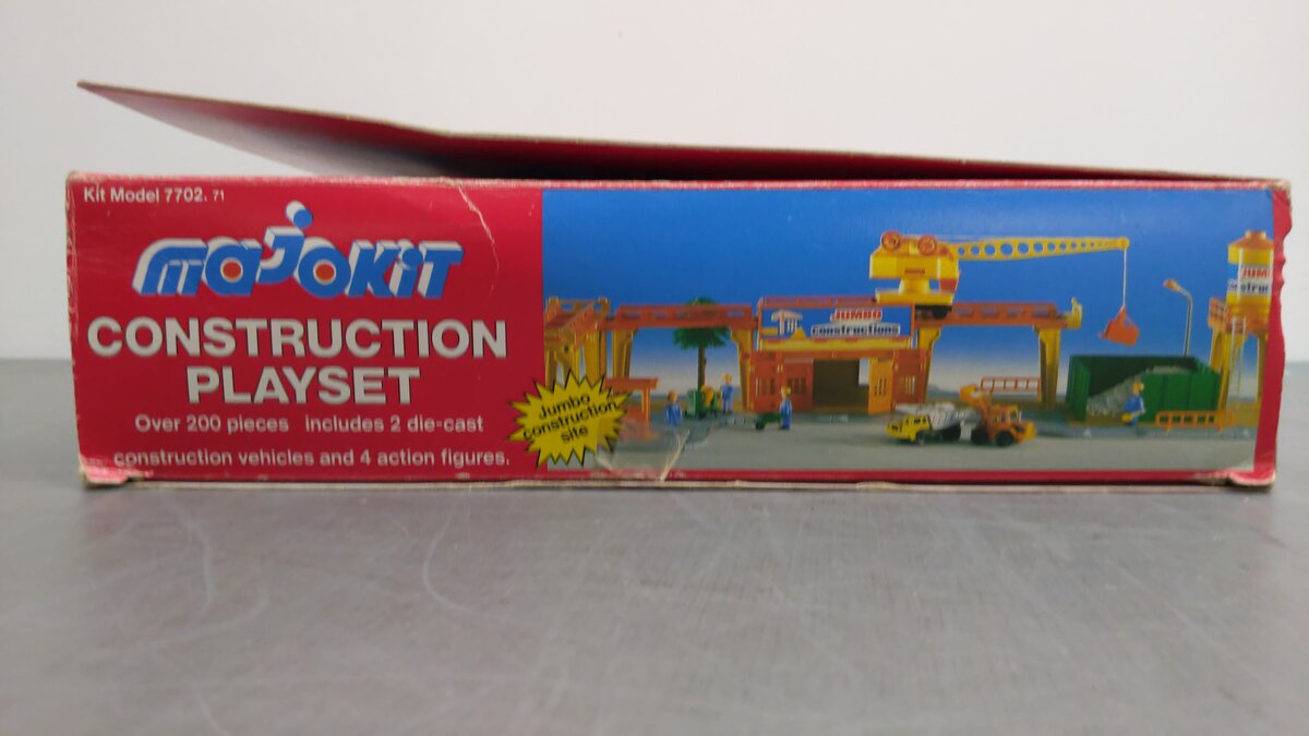 Majorette Majokit 7702 Construction Playset EX/Box