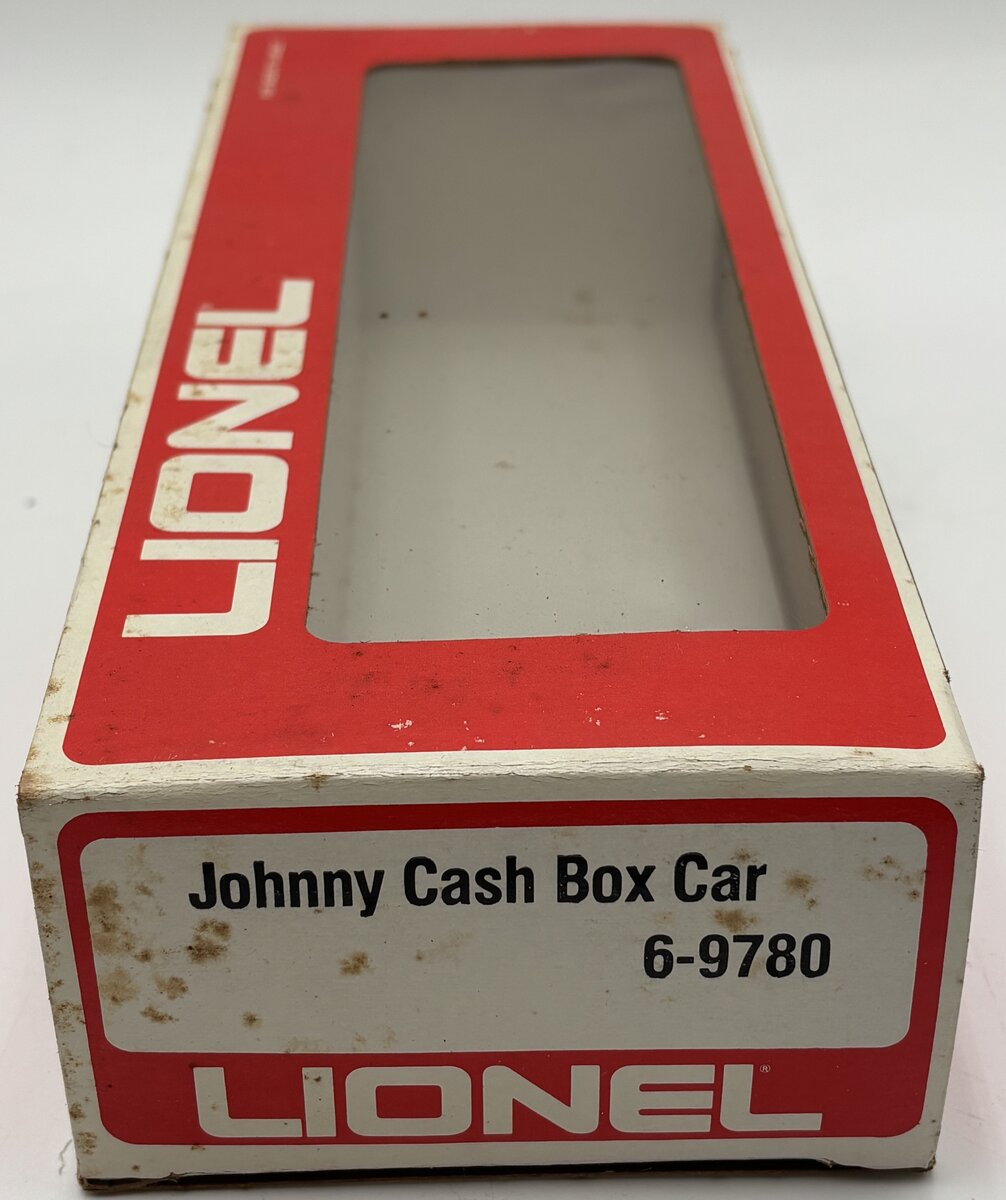 Lionel 6-9780 O Gauge Johnny Cash Boxcar EX/Box