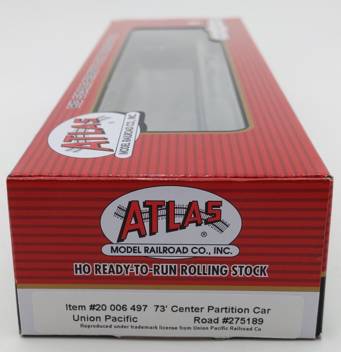 Atlas 20006497 HO Union Pacific 73' Center Partition Car #275189