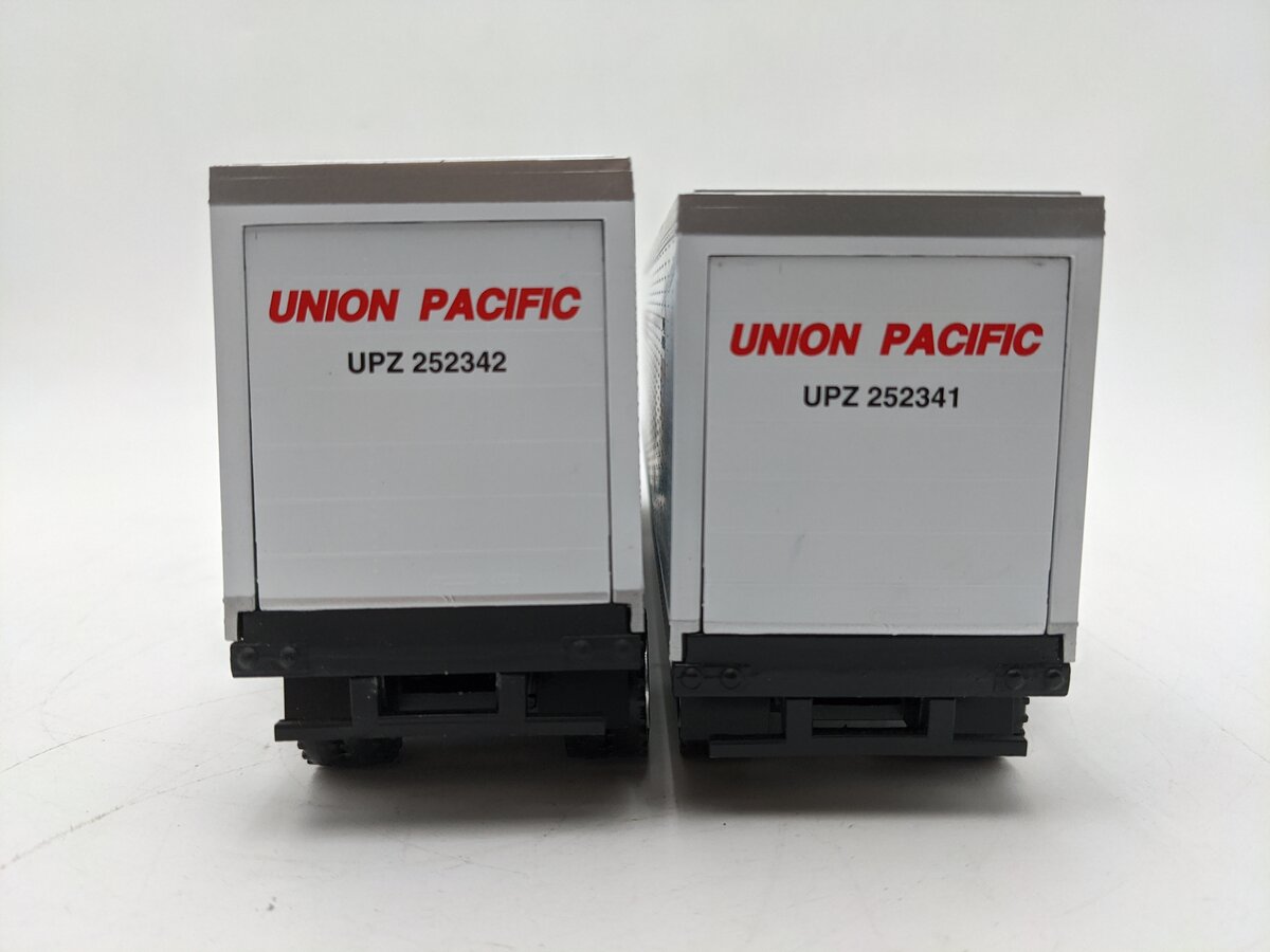 K-Line K7740 O Rail Mate Union Pacific Trailer Set VG